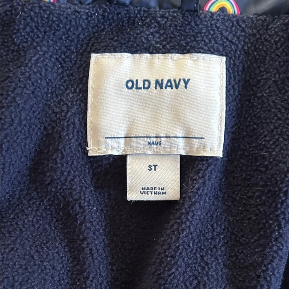 Old Navy Navy Blue Fleece Vest